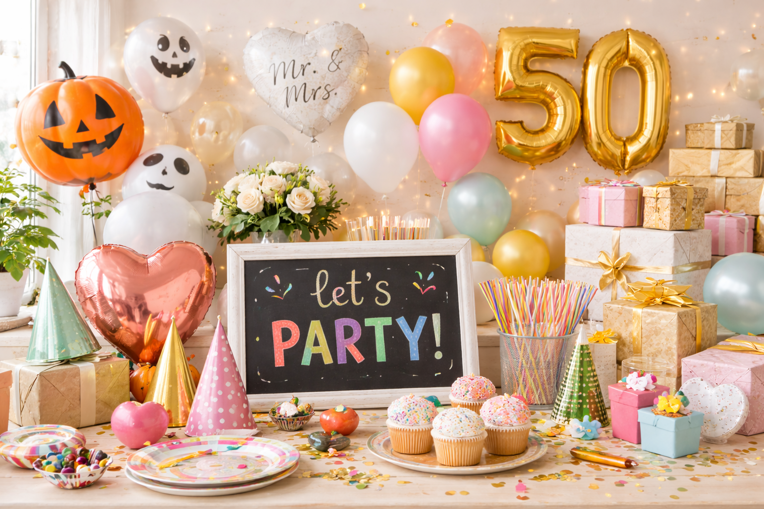 Partyartikel für jeden Bedarf